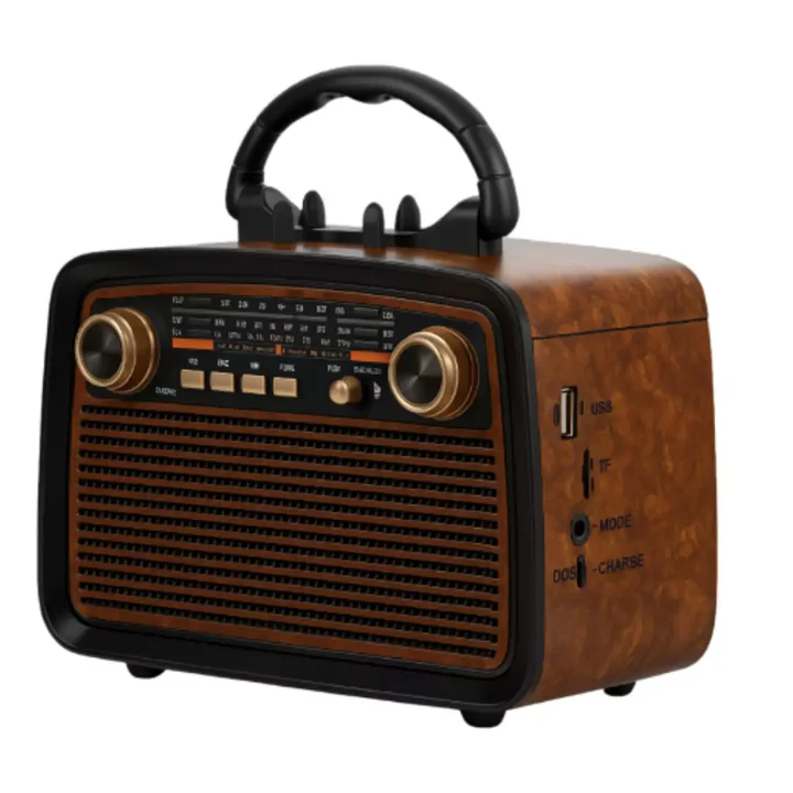 Radio Vintage con Soporte Celular KTF-1467