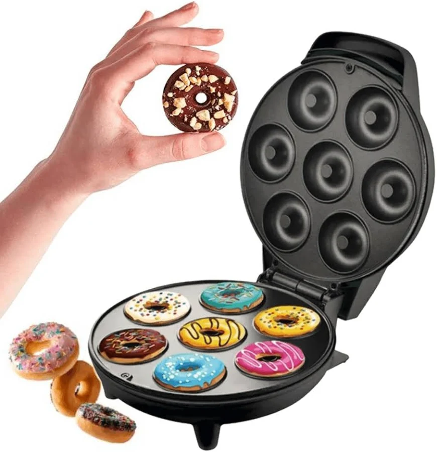 WP-DM12 002 Máquina Mini Donuts 7 Unidades 700W sin Aceite