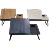 Mesa Plegable Graduable Home Office Portavasos