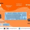 Teclado Pro Membrana DK600