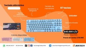 Teclado Pro Membrana DK600