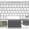 kb333 (1) Teclado con Touchpad KB-333