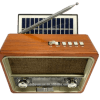 Radio Retro con Carga Solar KTF-1668