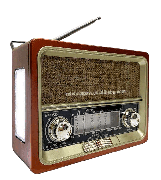 Radio Retro con Carga Solar KTF-1668