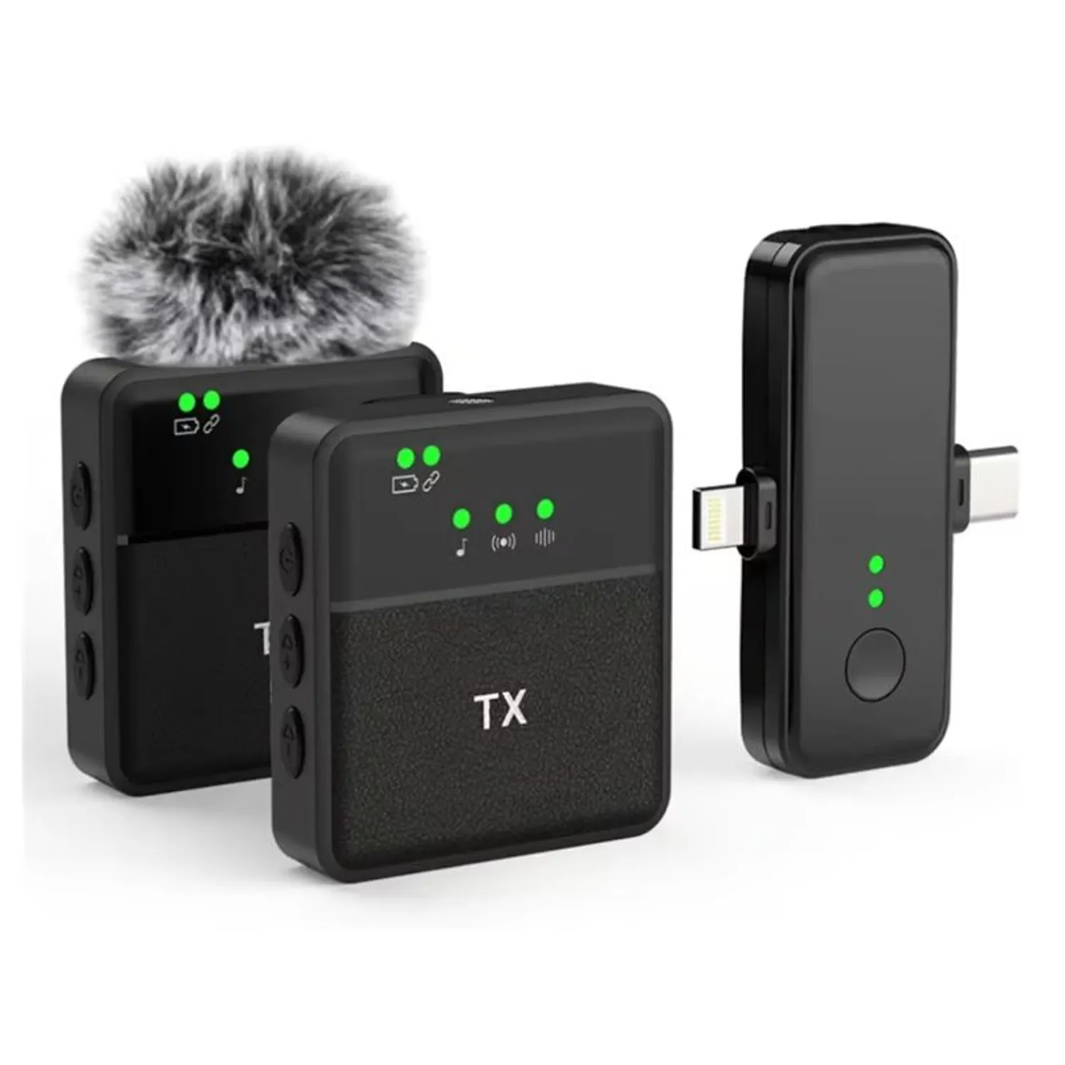 Micrófono Inalámbrico Dual SX31 2 Canales